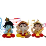 Mantra Chanting Baby Krishna, Baby Ganesha & Baby Hanuman (Pack of 3)-Small Online US Store