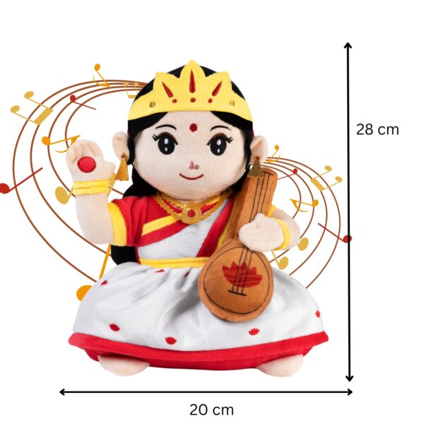 Mantra Chanting Devi Saraswati (Medium – 28 cms) Online US Store