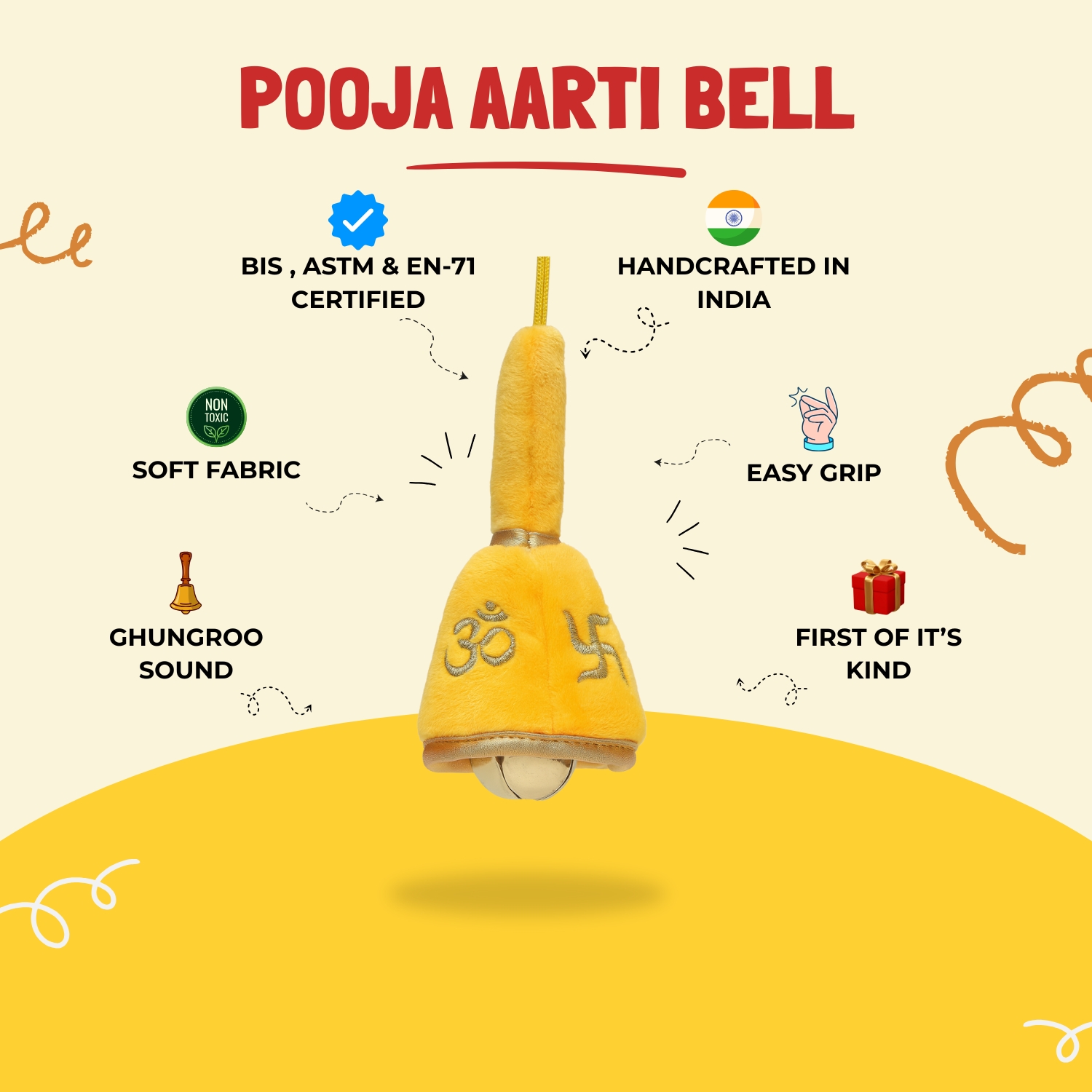 Pooja Aarti Bell Buy Online USA Store Pooja Aarti Bell Online US Store