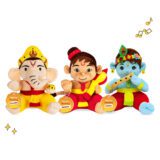Mantra Chanting Baby Krishna , Baby Ganesha & Baby Hanuman ( Pack of 3 ) Medium Buy Online USA Store Mantra Chanting Baby Krishna , Baby Ganesha & Baby Hanuman ( Pack of 3 ) Medium Online US Store