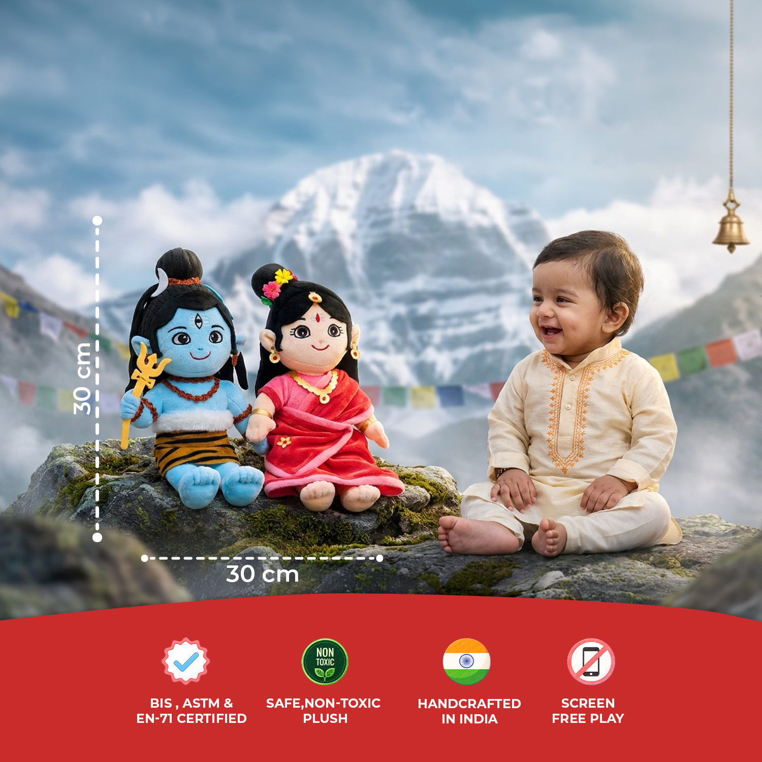 Lord Shiva and Parvati Duo (Non-Musical) Buy Online USA Store Lord Shiva and Parvati Duo (Non-Musical)