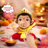 Mantra Chanting Baby Hanuman (Small – 20 cms) Online US Store