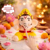 Mantra Chanting Baby Ganesha (Medium – 28 cms) Buy Online USA Store Mantra Chanting Baby Ganesha (Medium – 28 cms) Online US Store