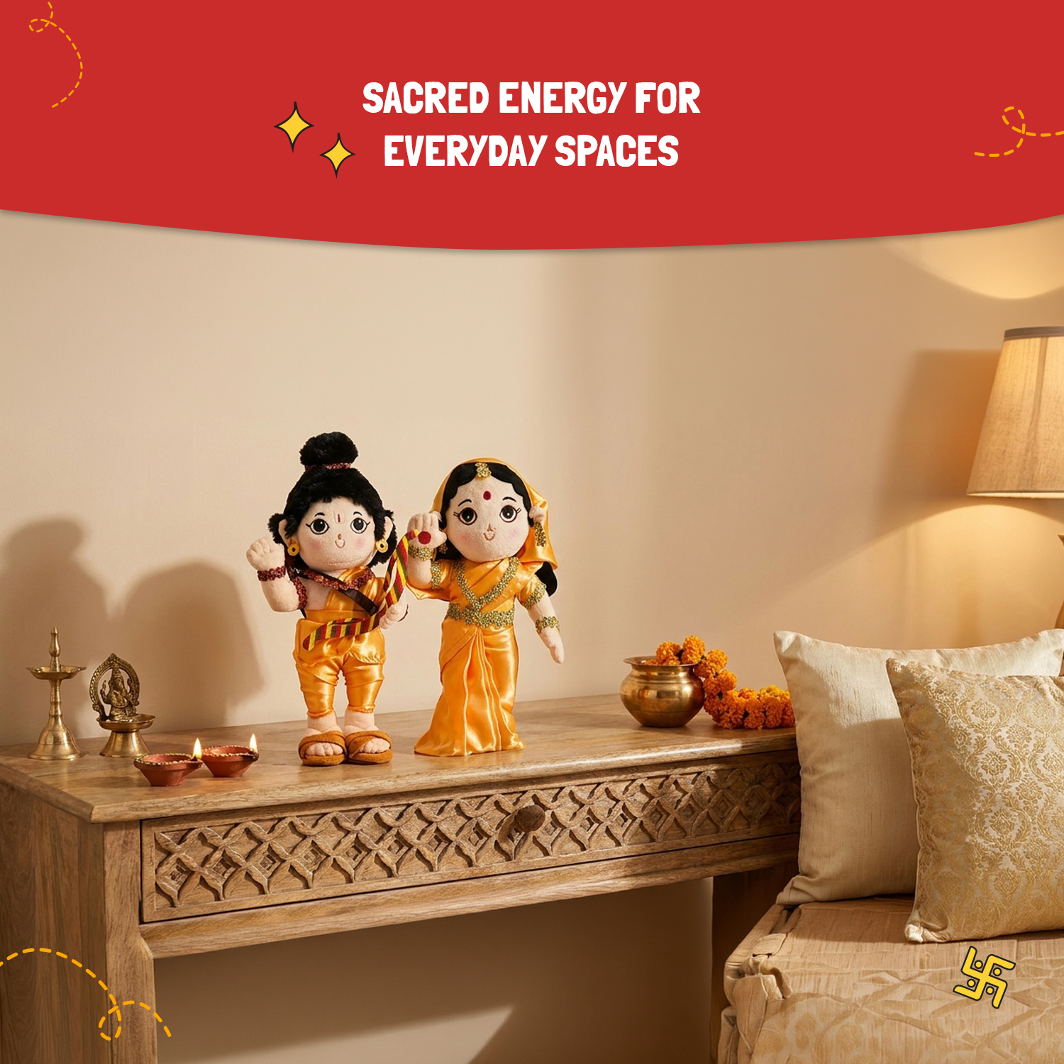 Baby Rama & Devi Sita Duo (Non Musical) Buy Online USA Store Baby Rama & Devi Sita Duo (Non Musical)