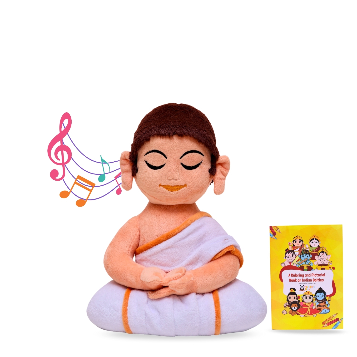 Mantra Chanting Jain Swami Plush (Medium – 36 cms) Buy Online USA Store Mantra Chanting Jain Swami Plush (Medium – 36 cms) Online US Store