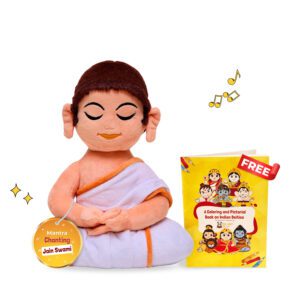 Mantra Chanting Jain Swami Plush (Medium – 36 cms) Online US Store