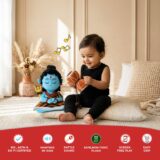 Mantra Chanting Baby Shiva (Small) and Damru Rattle Combo
