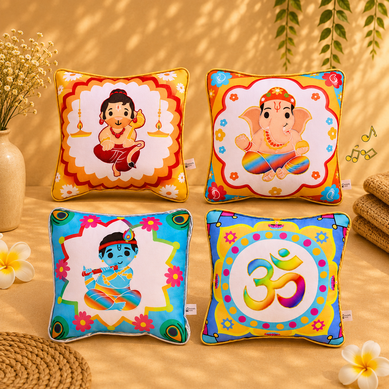 ChatGPT_Image_Jun_28_2026_12_06_01_AM.png Mantra Chanting Divine Plush Pillow Bundle (Pack of 4)