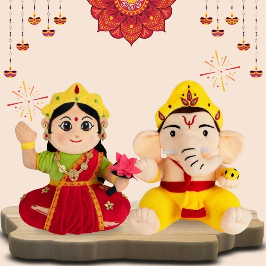 Mantra Chanting Baby Ganesha & Devi Lakshmi Combo, image 3