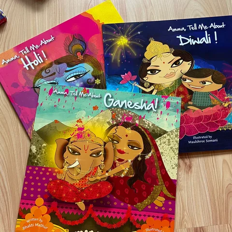 Box set of the Amma Tell Me picture books