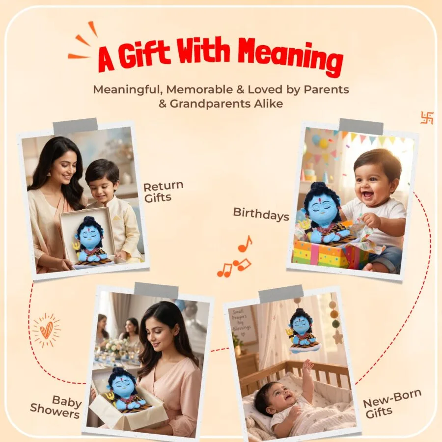 Mantra Chanting Baby Shiva (Small - 23 cm), image 7