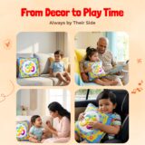 Universal Mantra Chanting Plush Pillow (25 cms)