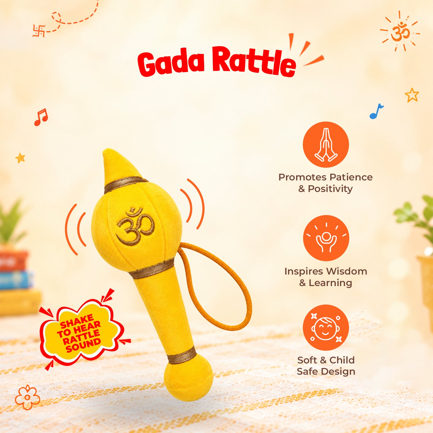 Gada Rattle