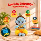 Mantra Chanting Laddu Gopal (Medium - 28cms)