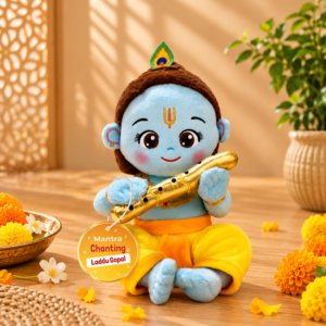 Mantra Chanting Laddu Gopal (Medium - 28cms)