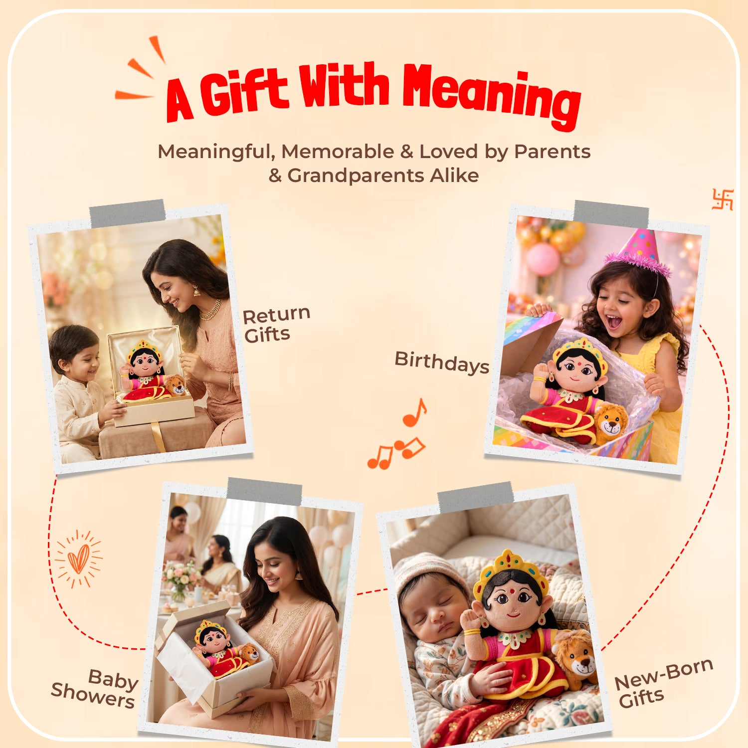 Mantra Chanting Devi Durga (Small - 24 cm)