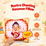 Hanuman Mantra Chanting Plush Pillow (25 cms)