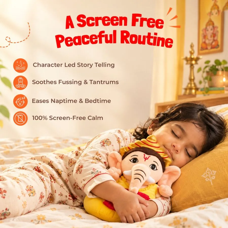 Mantra Chanting Baby Ganesha (Small - 23 cm), image 5