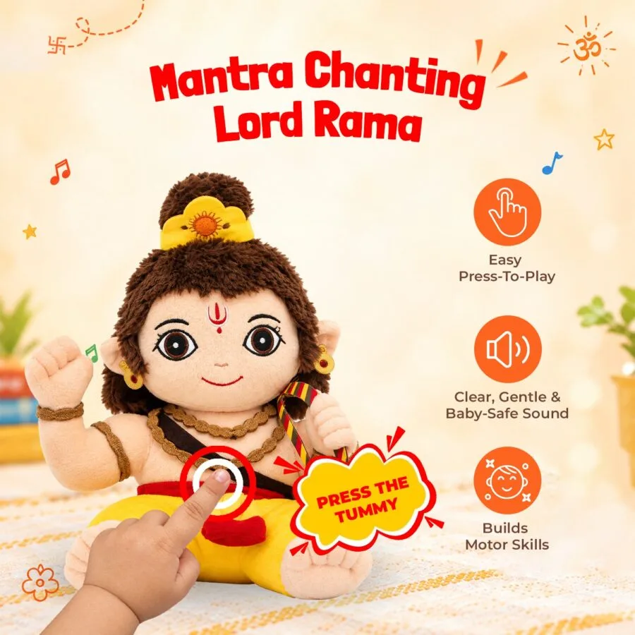 Mantra Chanting Baby Rama (Medium - 30 cm), image 3