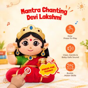 Mantra Chanting Devi Lakshmi (Small - 22 cm)