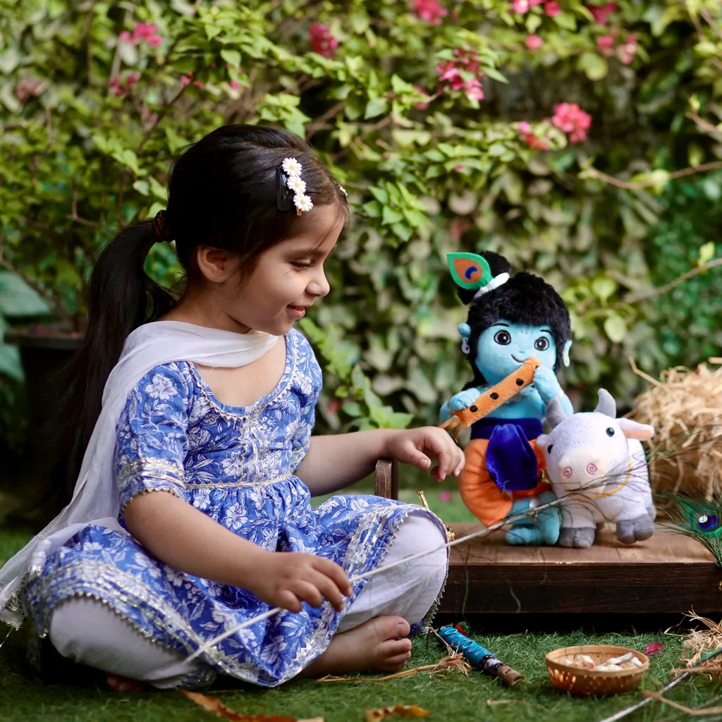 Lord Krishna & Cow (Non-musical)