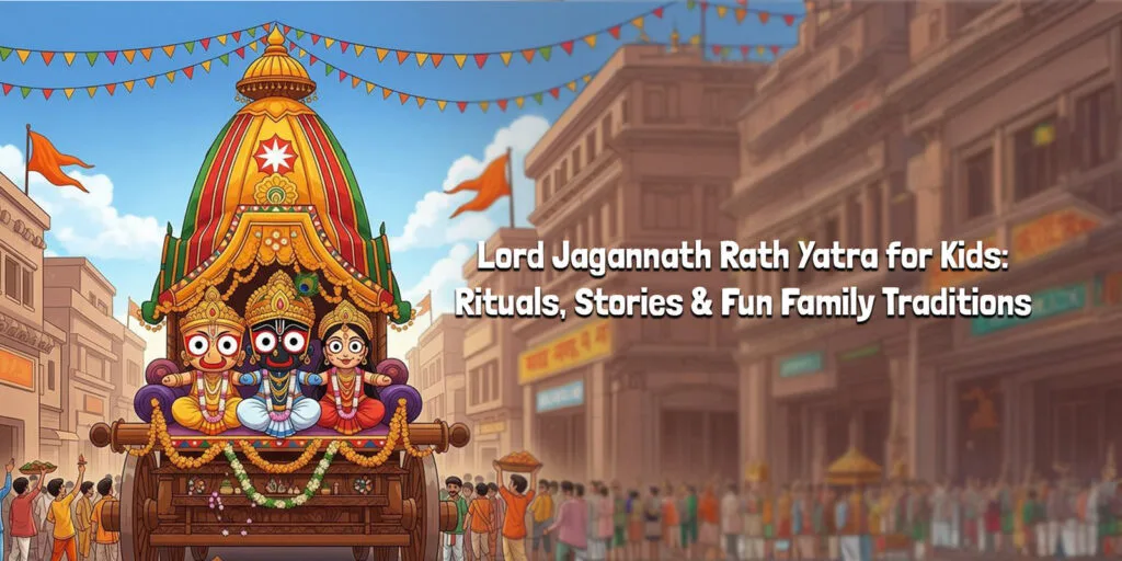 Lord Jagannath, Balabhadra and Subhadra on their Rath Yatra chariots
