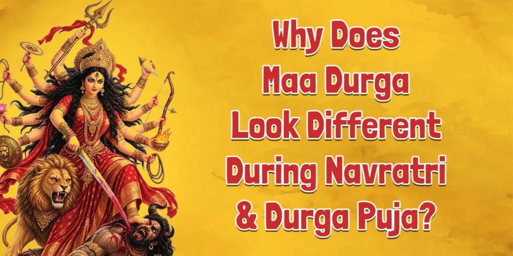 Maa Durga during Navratri and Durga Puja
